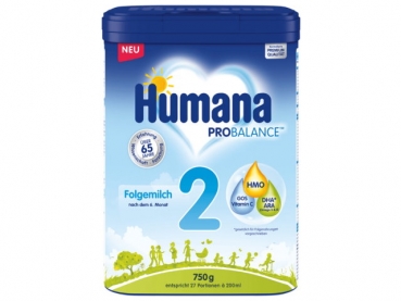 Humana Folgemilch 2 750g