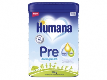 Humana Pre Anfangsmilch 750g (MHD 7/2025)