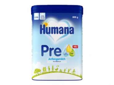 Humana Pre babymilk 800g (BBD 12.06.2022)