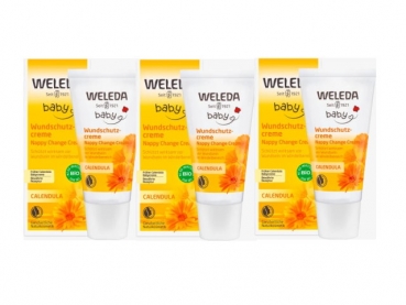 Weleda Calendula Baby Creme 75mlx3 (3 Packungen)