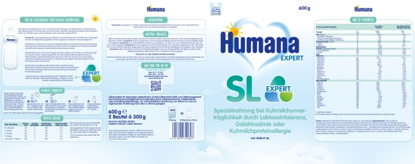 Humana Expert SL 600g (12 Packungen)